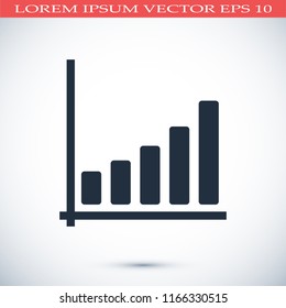 level icon,  stock vector illustration flat design
