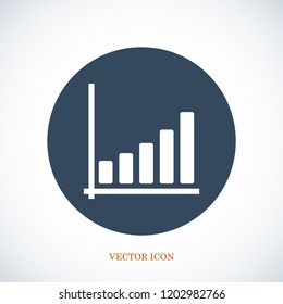 level icon,  stock vector illustration flat design