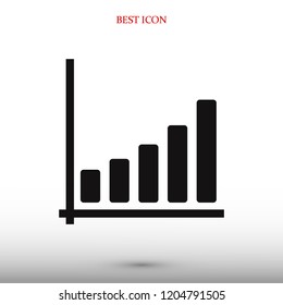 level icon,  stock vector illustration flat design