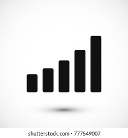 level icon,  stock vector illustration flat design
