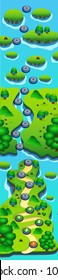 Level Map - Walkthrough - Mobile Game Assets