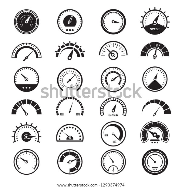 Level Measure Infographic Speedometer Sign Fuel Stock Vector (Royalty ...