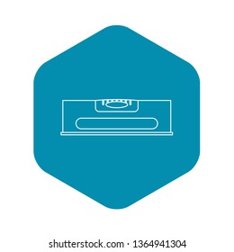 Level measurement icon. Outline illustration of level measurement vector icon for web