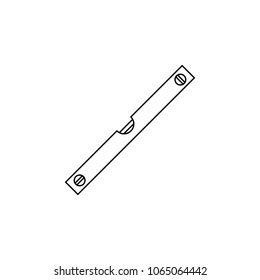 level meter icon. Element of measuring instruments for mobile concept and web apps. Thin line  icon for website design and development, app development. Premium icon on white background