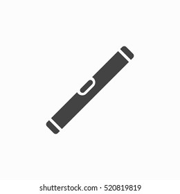Level ruler icon illustration isolated vector sign symbol