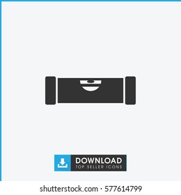level ruler icon illustration isolated vector sign symbol