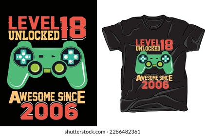 level unlocked 18 awesome since 2006
