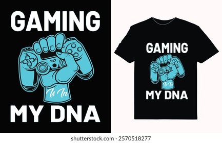 "Level up your style with gaming t-shirt designs featuring bold graphics, pixel art, and gamer-themed typography. Perfect for gaming enthusiasts!"