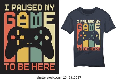 Level up your style with this electrifying "Gaming" T-shirt design, perfect for gamers of all kinds. The design features dynamic, high-energy graphics that capture the thrill and excitement of the gam