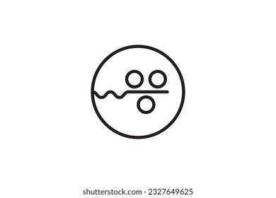 Leveling icon design vector template