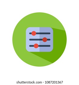 Levels Flat Icon Vector EPS
