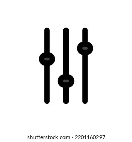 Icono de niveles en el estilo de línea relleno sobre la cámara, uso para presentación de aplicaciones móviles del sitio web