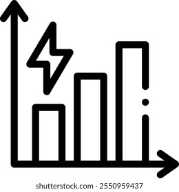 levels icon. Thin Linear Style Design Isolated On White Background