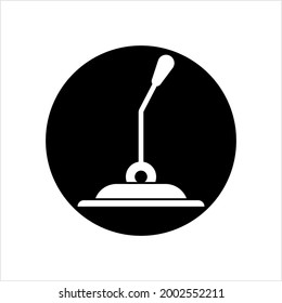 Icono de la palanca, Icono de la palanca del brazo Ilustración de arte