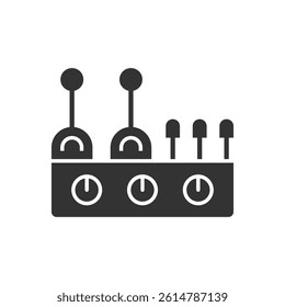 lever icon - Control switch icon