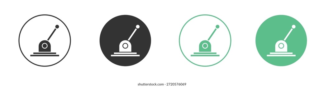 Pictogramas de icono de palanca. Vector EPS 10