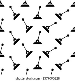 Lever Icon Seamless Pattern, Arm Lever Icon Seamless Pattern Vector Art Illustration