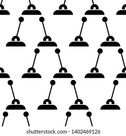 Lever Icon Seamless Pattern, Arm Lever Icon Seamless Pattern Vector Art Illustration