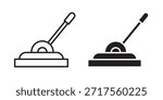 Lever icons. Pixel perfect. Vector outline icon. Flat logo concept.