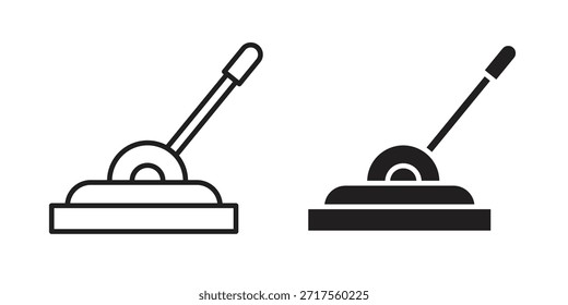 Iconos de palanca. Píxel perfecto. Icono de contorno de Vector. Concepto de logotipo plano.