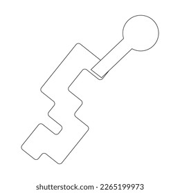 lever icons of various models,vector illustration simple design.