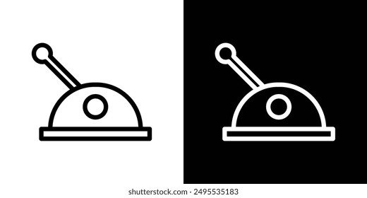 Juego de Ilustraciones vectoriales de iconos de línea de palanca.