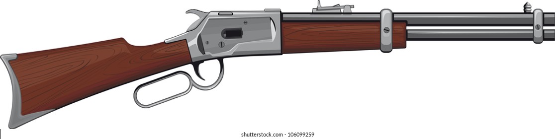 Lever Rifle Winchester Rifle That Won The West