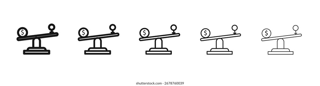 Aproveche el diseño de iconos, logotipo, App, interfaz de usuario. Ilustración vectorial, EPS
