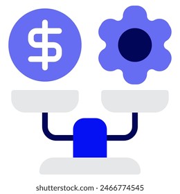 Leverage icon for web, app, infographic, etc