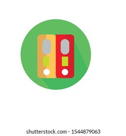 leverarch file vector illustration simple clip art