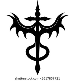 vetor transversal leviatã isolado sobre fundo branco