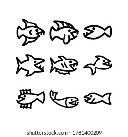 Leviathan icon or logo isolated sign symbol vector illustration - Collection of high quality black style vector icons
