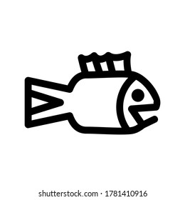 Leviathan icon or logo isolated sign symbol vector illustration - high quality black style vector icons
