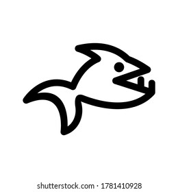 Leviathan icon or logo isolated sign symbol vector illustration - high quality black style vector icons
