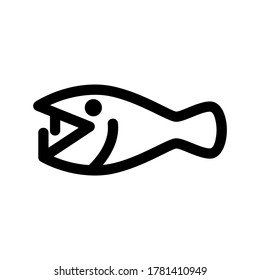 Leviathan icon or logo isolated sign symbol vector illustration - high quality black style vector icons
