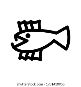 Leviathan icon or logo isolated sign symbol vector illustration - high quality black style vector icons
