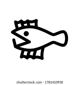 Leviathan icon or logo isolated sign symbol vector illustration - high quality black style vector icons

