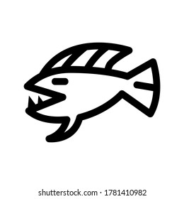 Leviathan icon or logo isolated sign symbol vector illustration - high quality black style vector icons
