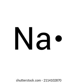 Lewis structure of sodium (Na)