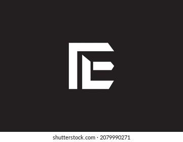 Vector de plantilla de diseño de logotipos de letras LF o fl