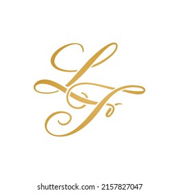 LF-Logo-Design, Vektorgrafik-Bestand