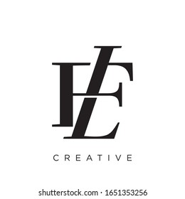 lf logo design vector icon symbol