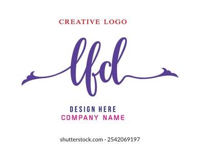 LFD  lettering logo is simple, easy to understand and authoritative
