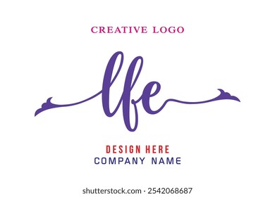 LFE  lettering logo is simple, easy to understand and authoritative