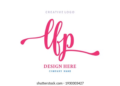 LFP lettering logo is simple, easy to understand and authoritative