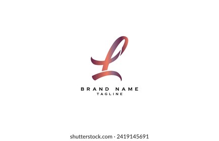 LFP, LPF, FLP, FPL, PFL, PLF, Abstract initial monogram letter alphabet logo design