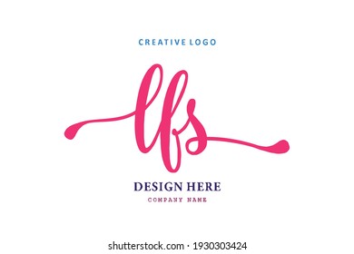 El logotipo de la inscripción LFS es sencillo, fácil de entender y autorizado