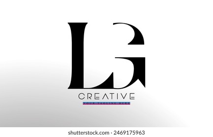 LG Abstract Letters Logo Monogram