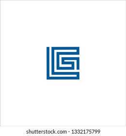 LG Company Group Logo Concept Idea