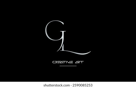 LG, GL, L, G abstract letters logo monogram